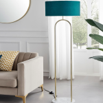 Lámpara de suelo de mármol: elegancia y estilo