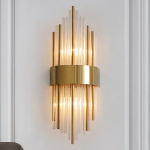 Lámpara de pared de cristal moderna