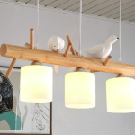 Iluminación de aves coloridas y eclécticas para maximalistas