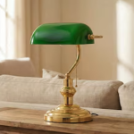 Lámparas de mesa con acabado en latón: elegancia y estilo