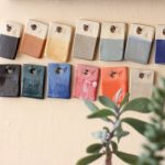 Sutil iluminación con aplique de cerámica minimalista