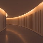 Iluminación elegante para estación de café